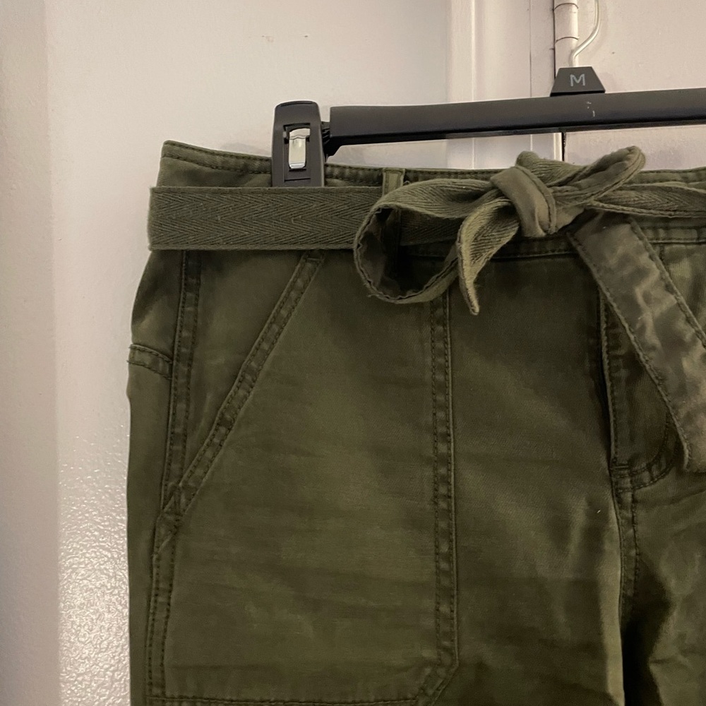 Women's Army Green Loft jeans - Picture 4 of 7